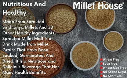 Millet House Sprouted Siridhanya Millets Malt - PUSHMYCART