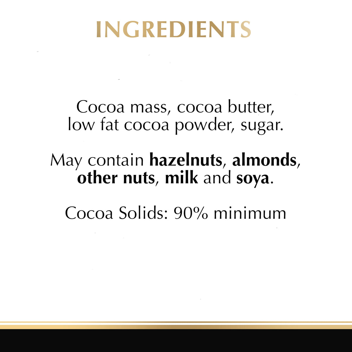 Lindt Excellence 90 Cocoa Dark Supreme Noir Chocolate Bar