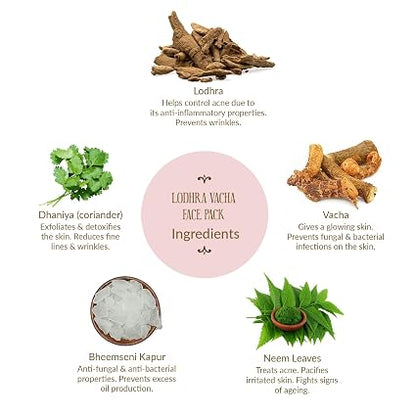 Ohria Ayurveda Lodhra Vacha Face Mask