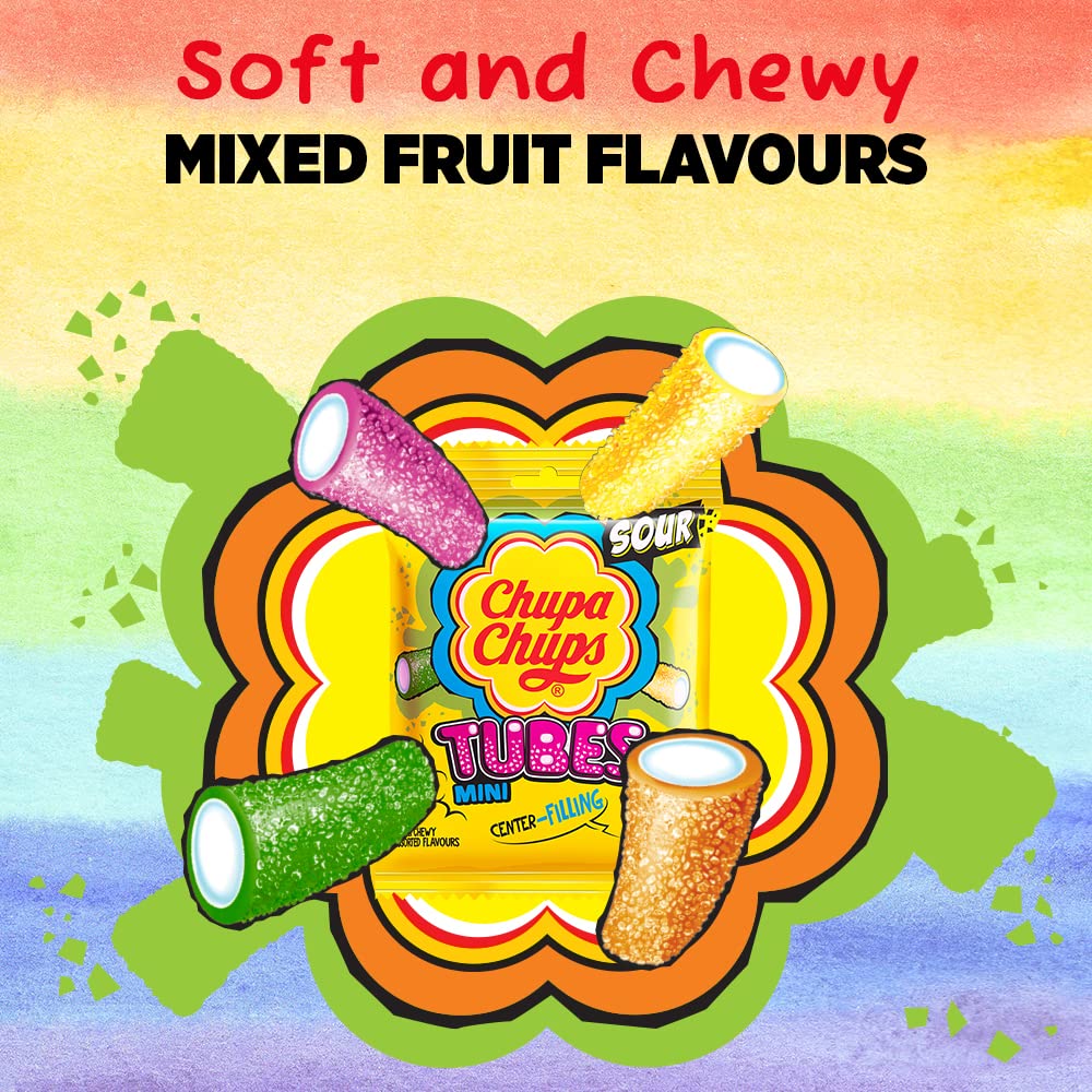 Chupa Chups Sour Tubes