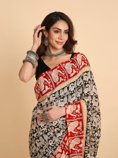 Vasthrlay Classic Traditional Saree for wedding and party wear styling