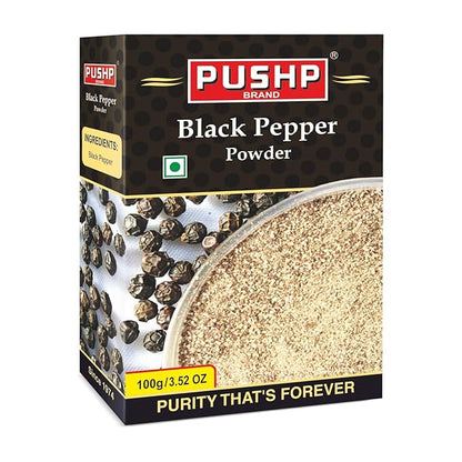 Pushp Brand Black Pepper Powder - PUSHMYCART
