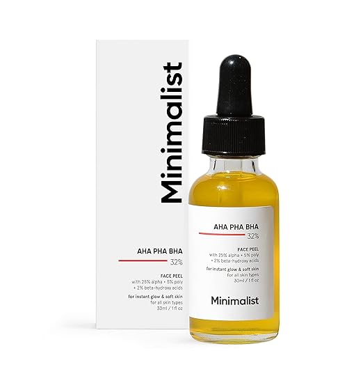 Minimalist AHA PHA BHA 32% Face Peel - PUSHMYCART