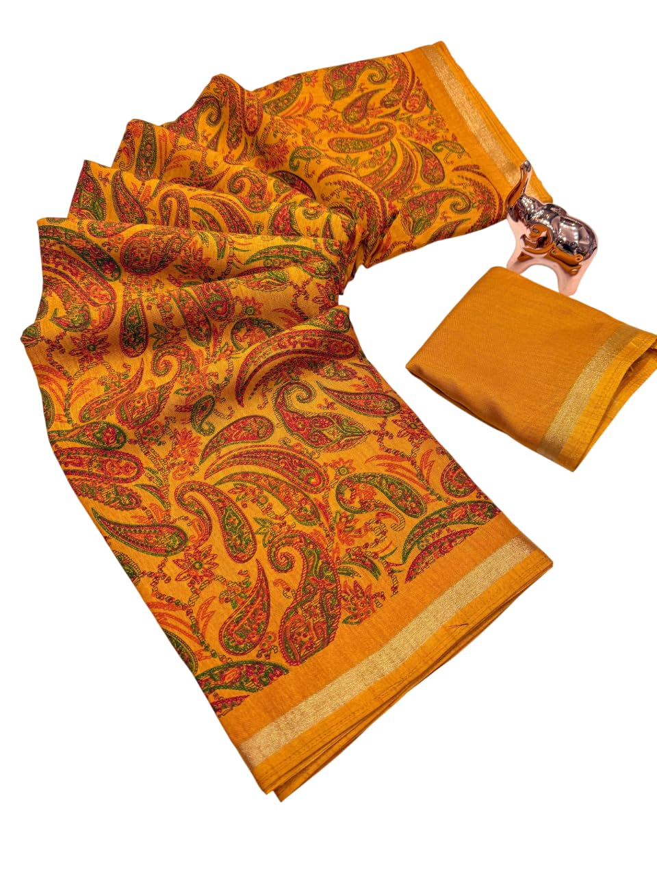 Vasthrlay Classic Ethnic Floral Saree for festive ethnic occasions