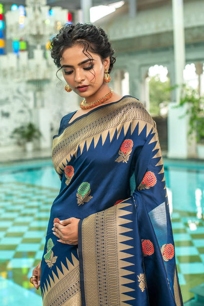 Vasthrlay Classic Traditional Saree for wedding and party wear styling