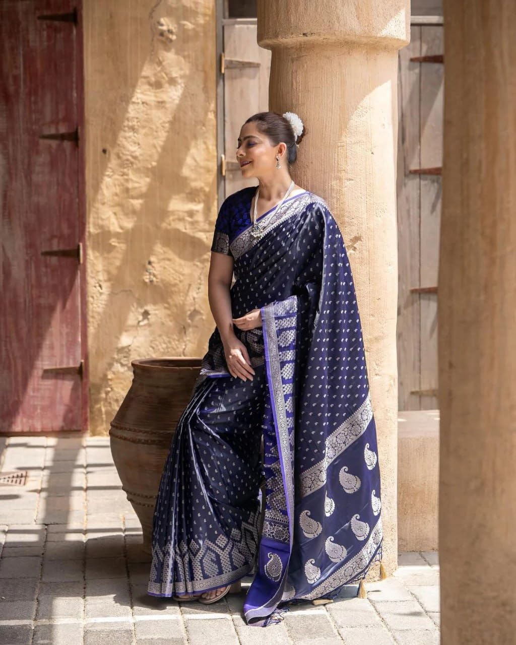 Vasthrlay Classic Traditional Saree for wedding and party wear styling