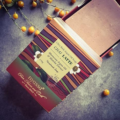 Nyassa Chai latte Luxurious Handmade Natural Bathing Soap - PUSHMYCART
