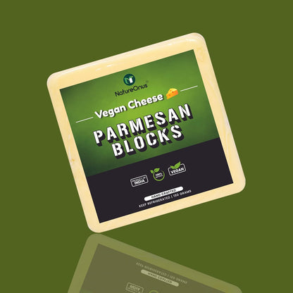 NATUREONUS Vegan Parmesan Cheese Block