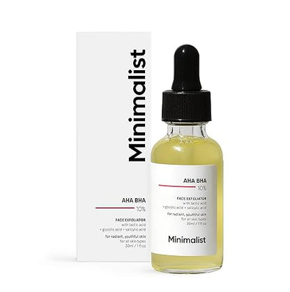 Minimalist 10% AHA BHA Exfoliating Serum 
