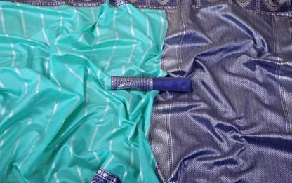 Vasthrlay Festive Saree in Classic with refined banarasi ethnic appeal