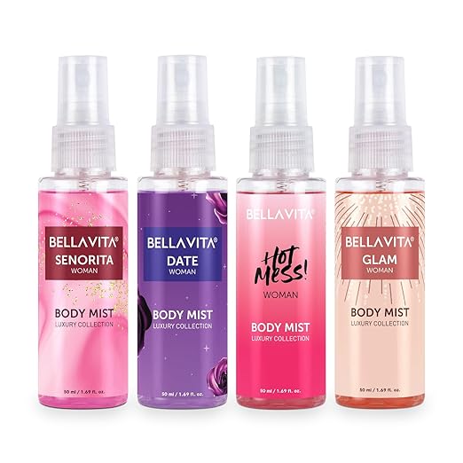 Bella Vita Luxury Body Mist Travel Size Gift Set for Woman