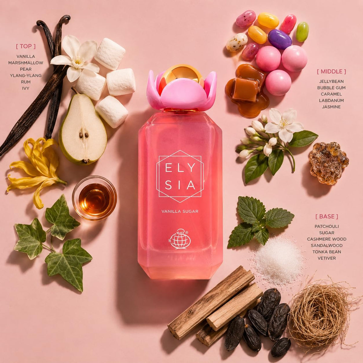 Fragrance World Elysia Vanilla Sugar EDP 100ml
