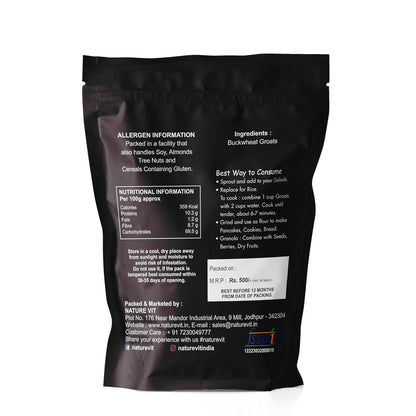 NatureVit Buckwheat Seeds [Kuttu-Giri]