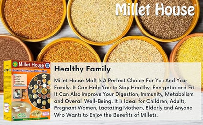 Millet House Sprouted Siridhanya Millets Malt - PUSHMYCART
