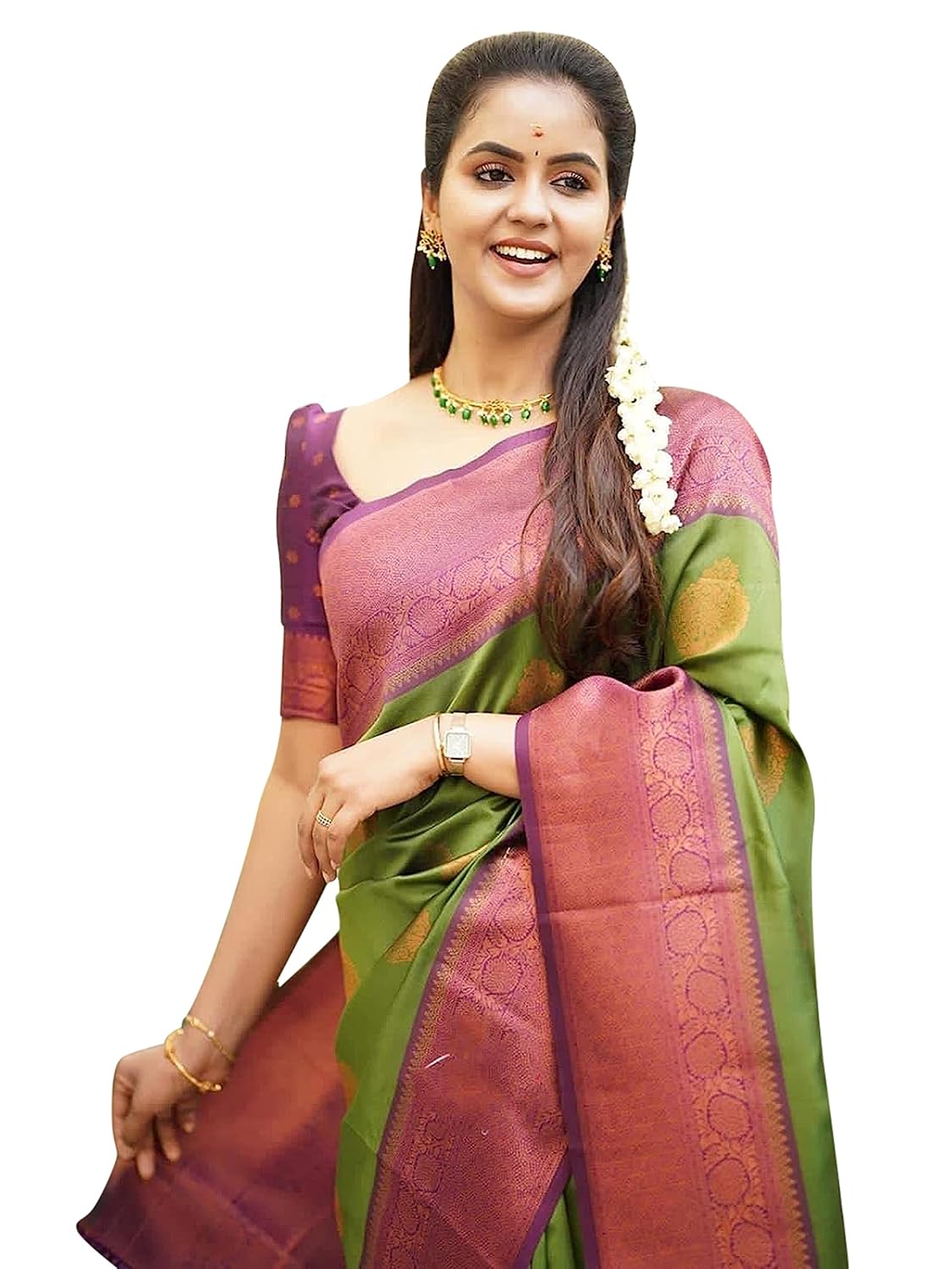 Vasthrlay Classic Traditional Saree for wedding and party wear styling