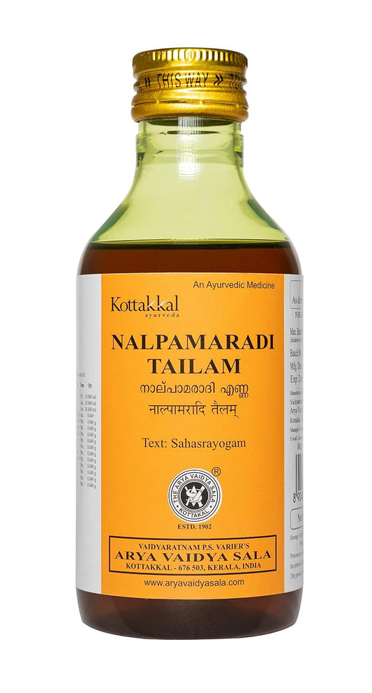 Kottakkal Nalpamaradi Tailam Ayurvedic Oil 200 ml