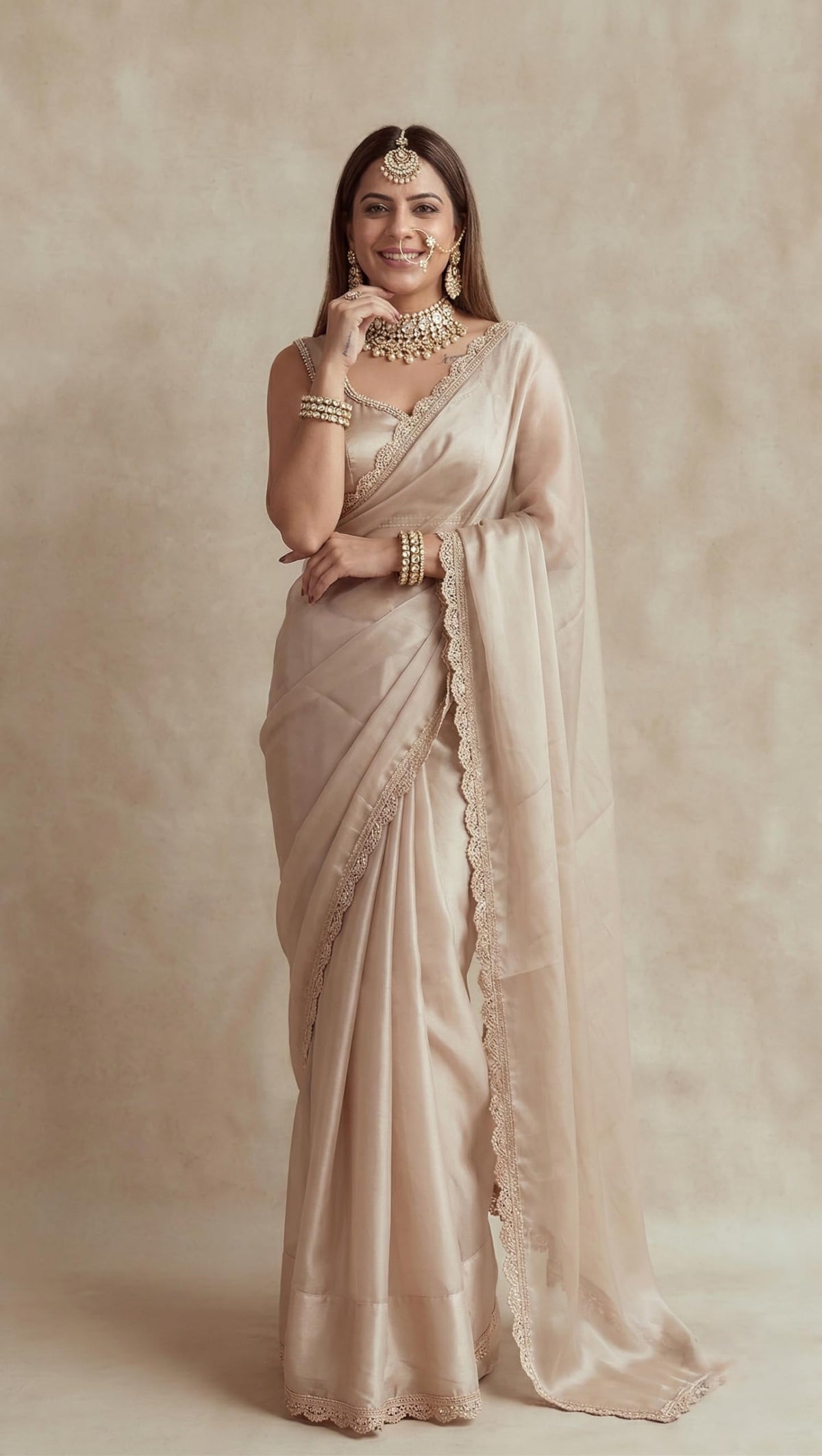 Vasthrlay Classic Traditional Saree for wedding and party wear styling