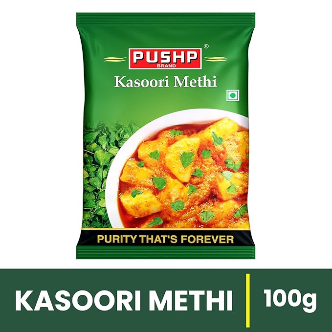 Pushp Brand Kasoori Methi Pouch - PUSHMYCART