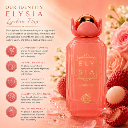 Fragrance World Elysia Lychee Fizz EDP 100ml