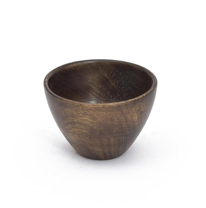 Sanjeev Kapoor Black Mango Wood Multipurpose Serving Bowl 3 Inch