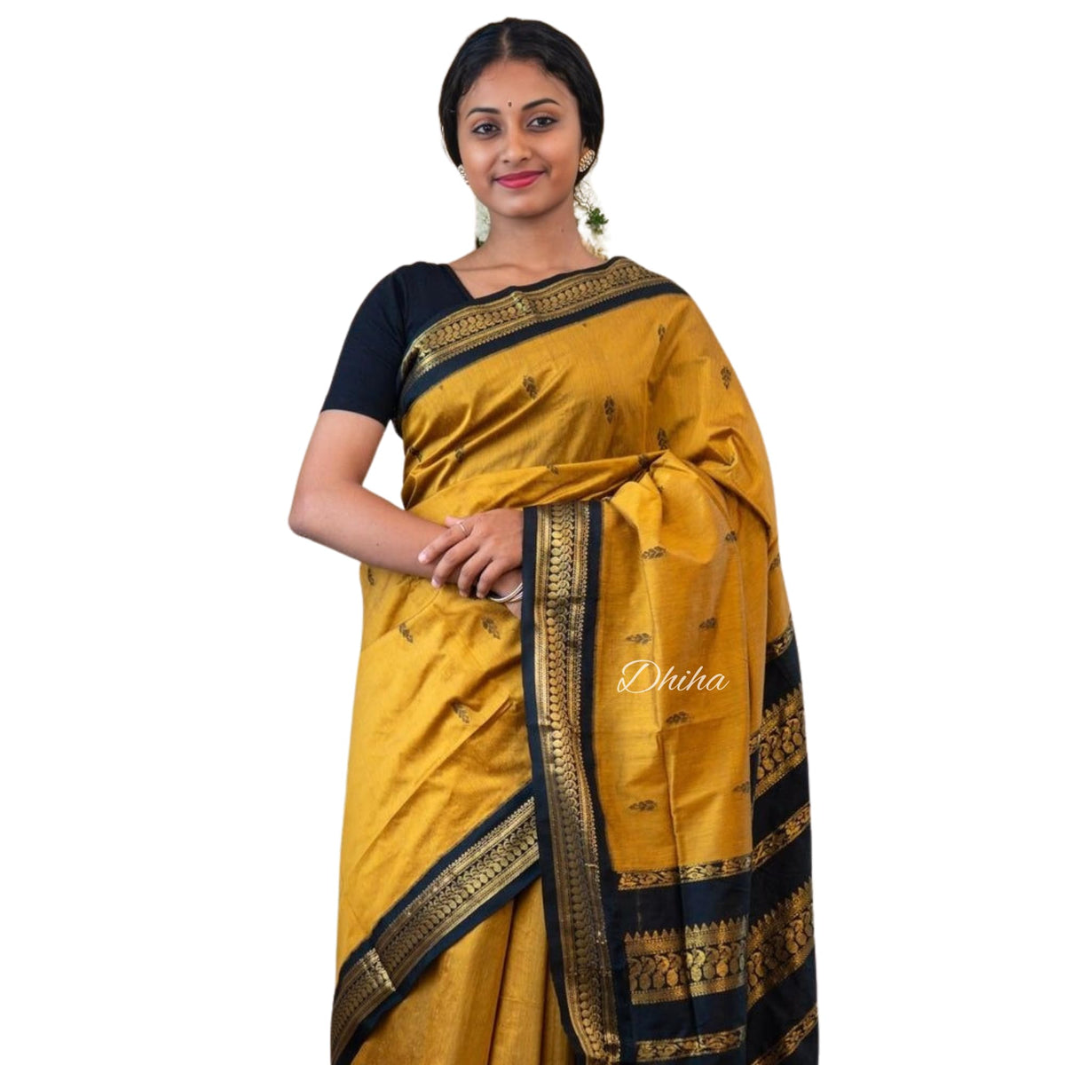 Vasthrlay Classic Kanjivaram Tassels Saree for festive ethnic occasions