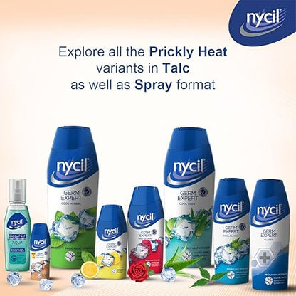 Nycil Cool Sandal Prickly Heat Talcum Powder - PUSHMYCART
