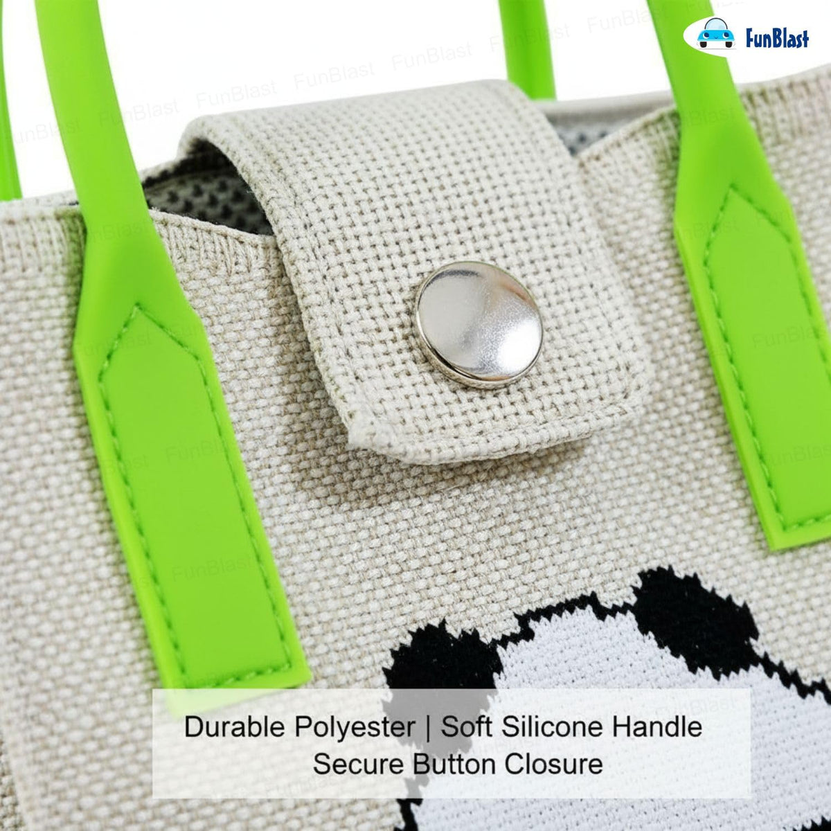 FunBlast Crossbody Mobile Sling Bag Rolling Panda Print