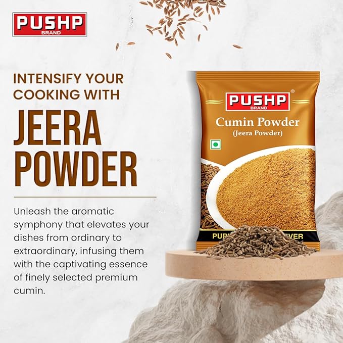 Pushp Brand Cumin/Jeera Powder Pouch - PUSHMYCART