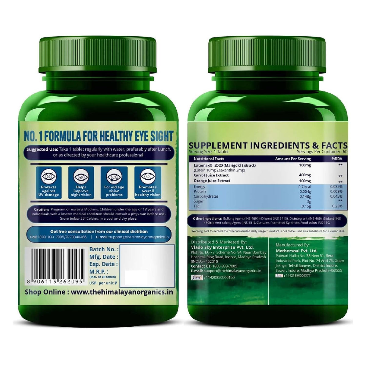 Himalayan Organics Plant Based Eye Care