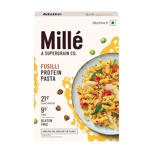 Mille High Protein Fusilli Pasta - PUSHMYCART
