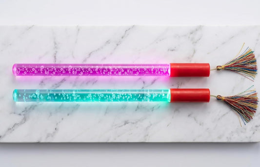 Aksharam Innovations LED Dandiya Sticks Rechargeable Multicolour 1 Pair