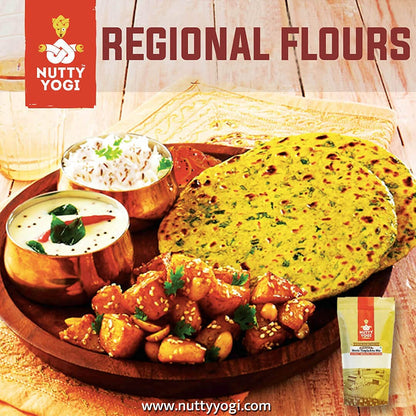 Nutty Yogi Organic Maize Flour Makki Atta
