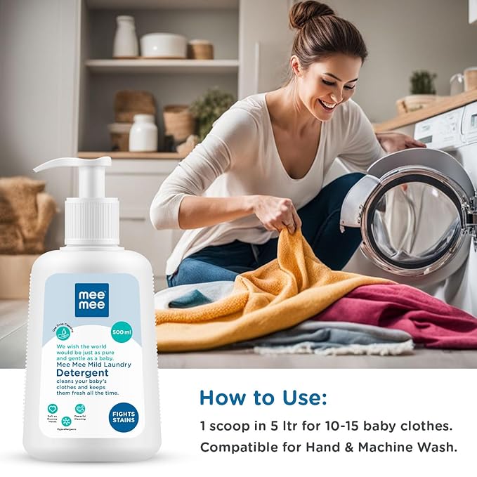 Mee Mee Baby Liquid Detergent - PUSHMYCART