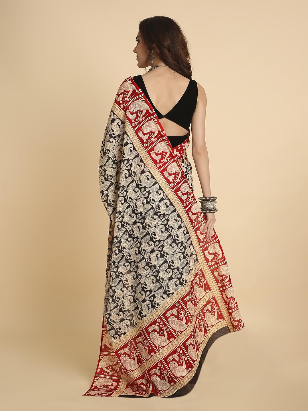 Vasthrlay Classic Saree with elegant ethnic and printed styling