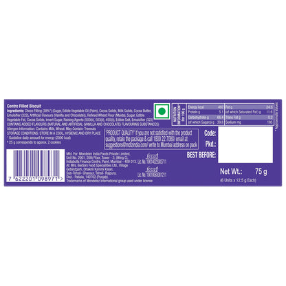 Cadbury Choco Bakes Choc Filled Cookies(pack of 5)