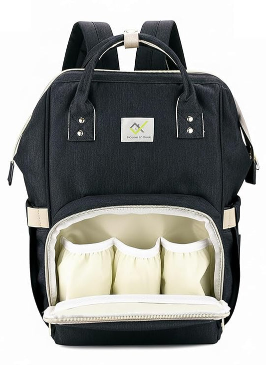 House of Quirk Baby Diaper Bag Maternity Backpack