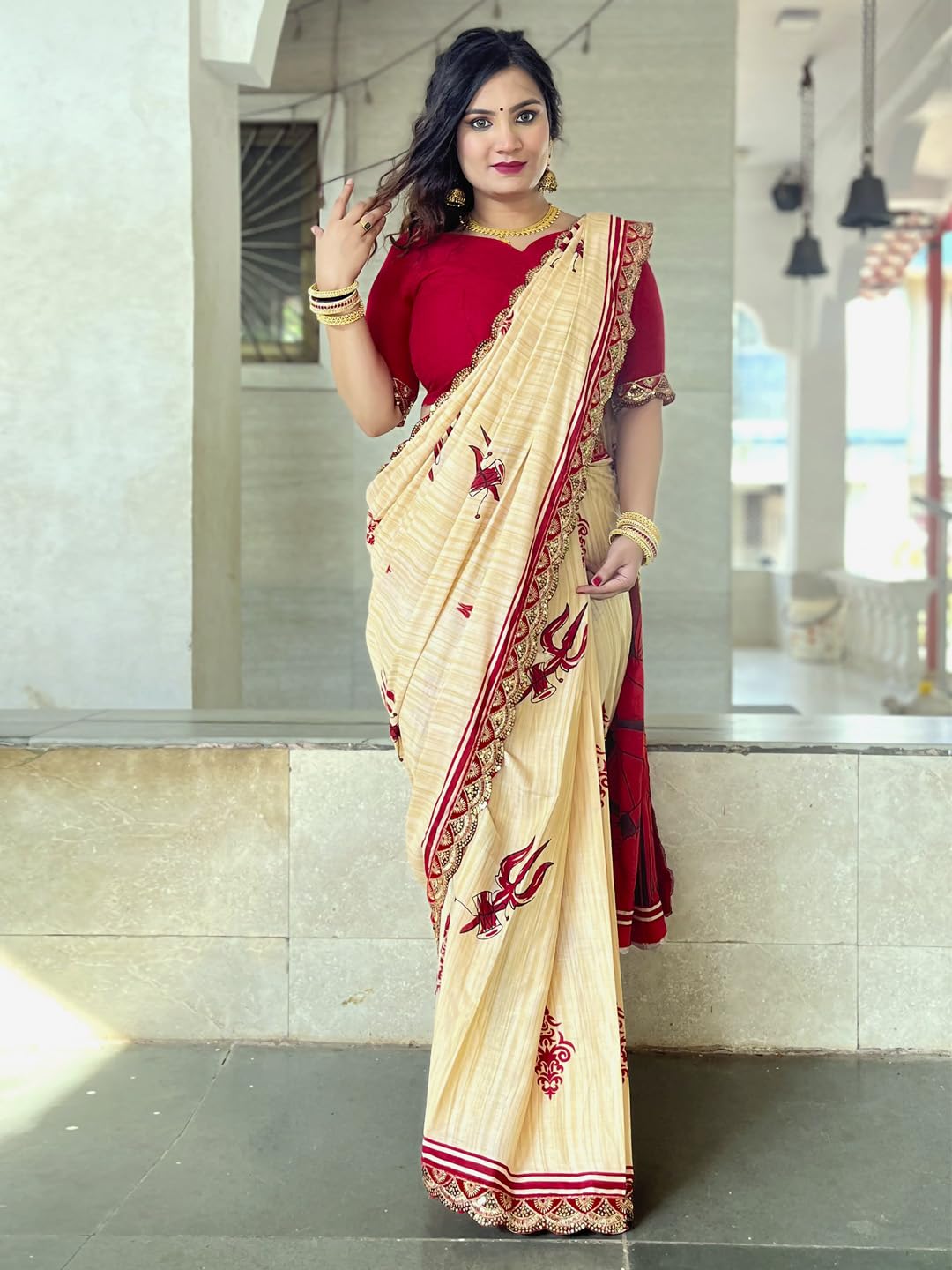 Vasthrlay Ethnic Ethnic Wear with printed design