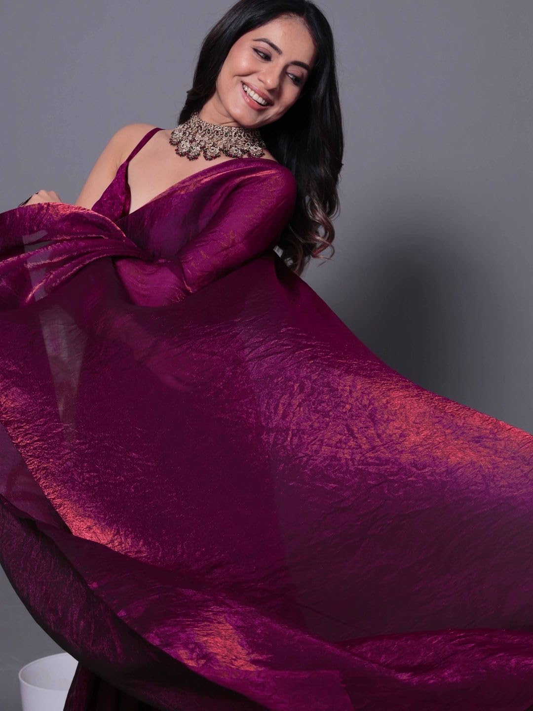 Vasthrlay Classic Traditional Saree for wedding and party wear styling