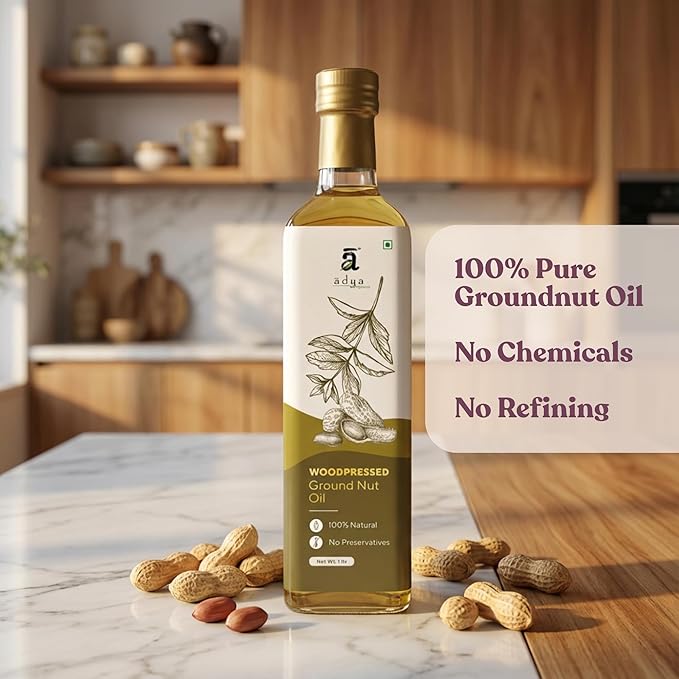 Adya-Woodpressed-Groundnut-Oil