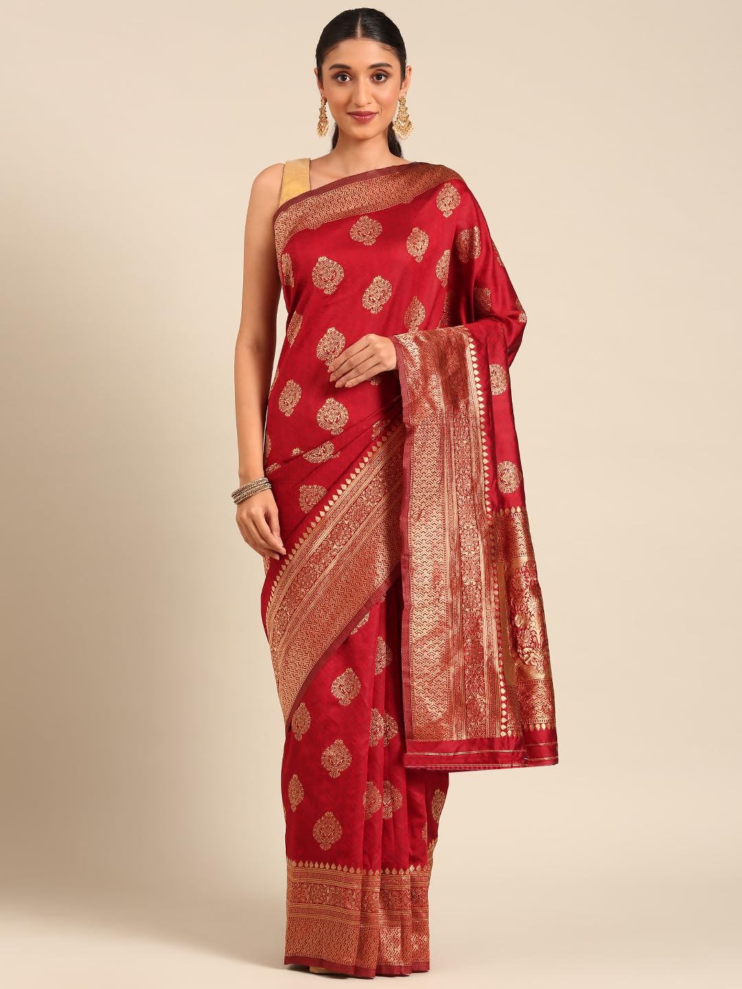 Vasthrlay Classic Traditional Saree with elegant Banarasi styling