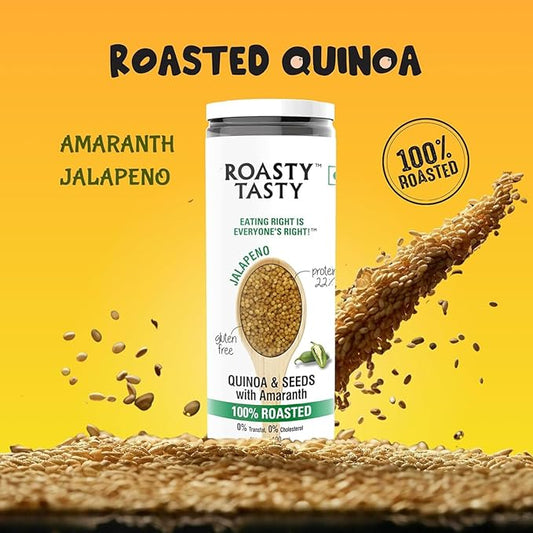 Roasty Tasty Quinoa | Seeds With Amaranth Jalapeno Flavour