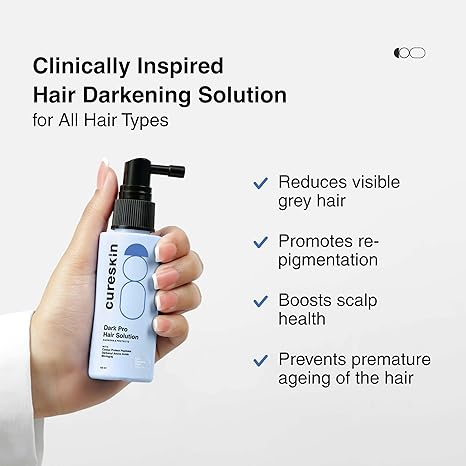Cureskin Anti Grey Hair Serum - PUSHMYCART