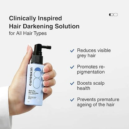 Cureskin Anti Grey Hair Serum - PUSHMYCART