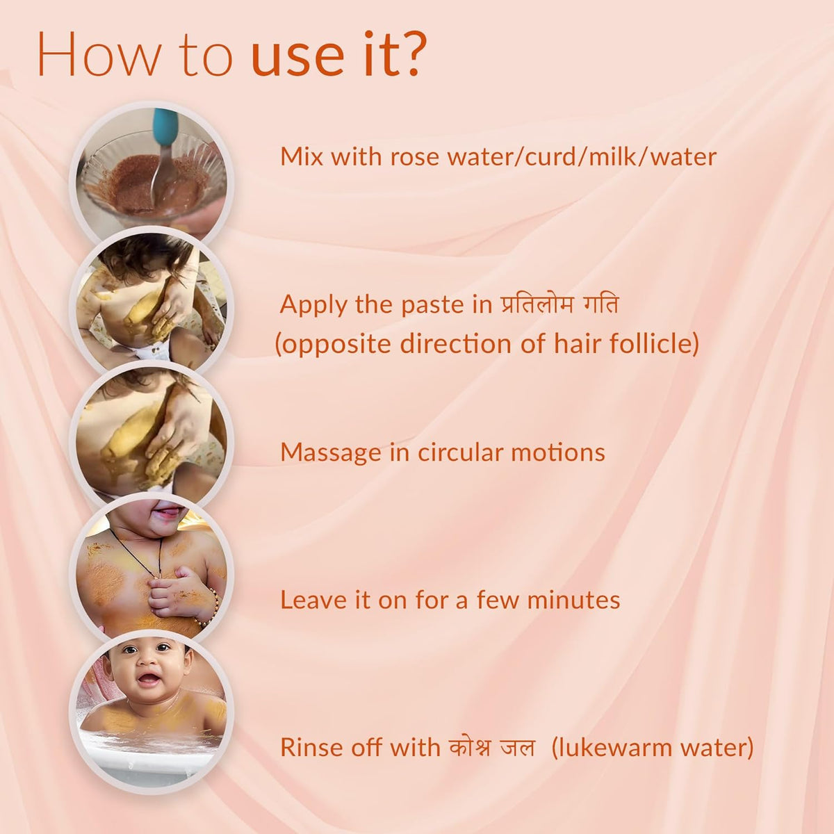 BabyOrgano Natural Ubtan Bath Powder - PUSHMYCART