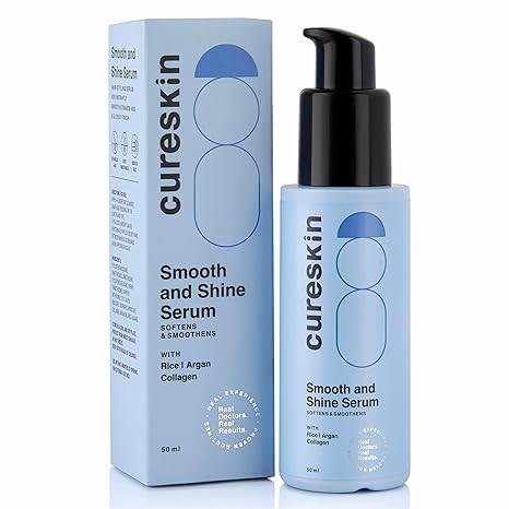 Cureskin Smooth and Shine Hair Serum - PUSHMYCART