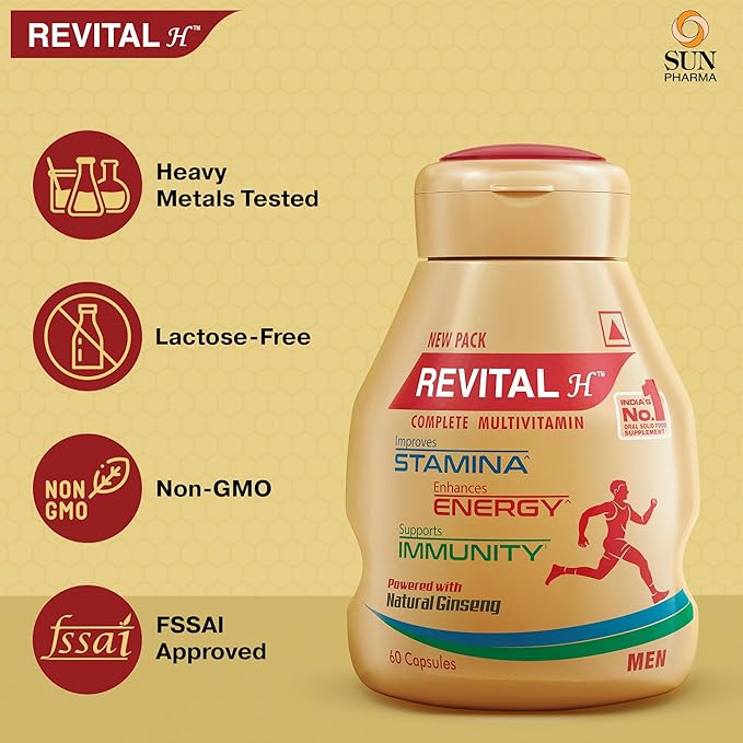 Revital H Multivitamin For Men - PUSHMYCART