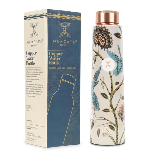 MERCAPE® - 100% Pure Copper Water Bottle 