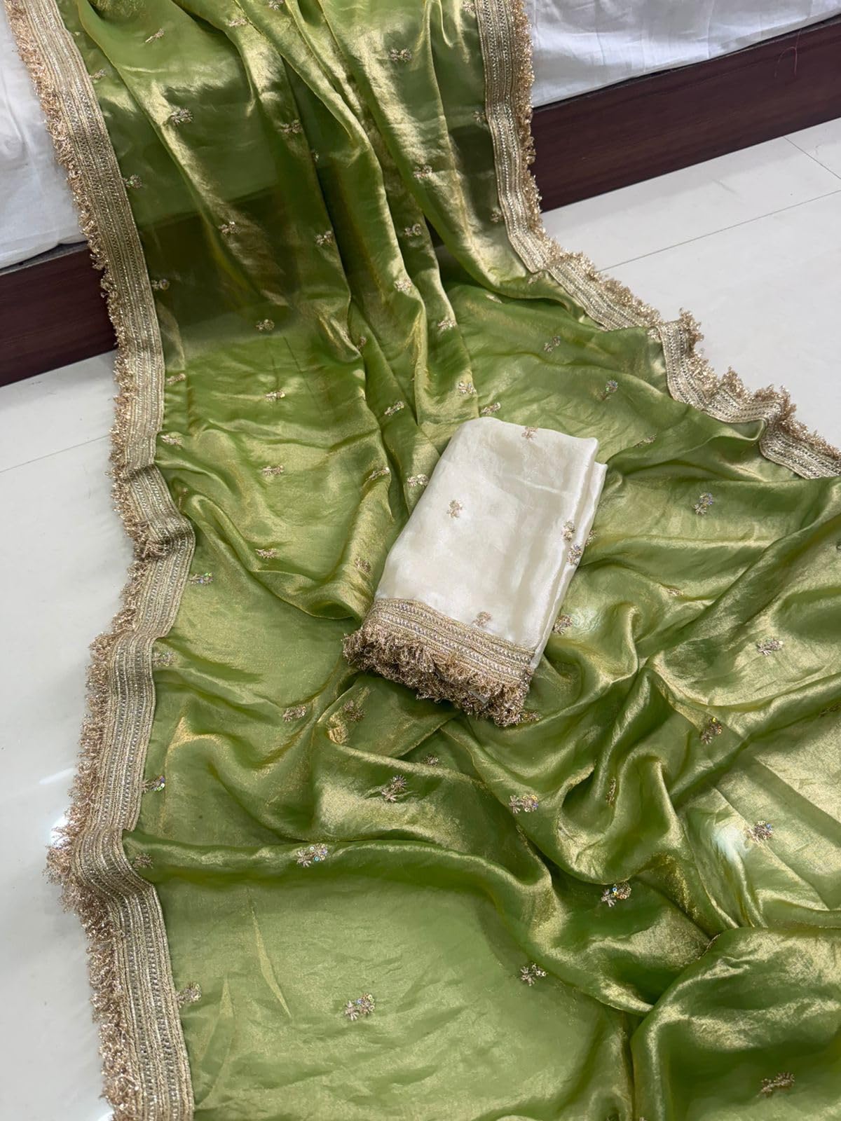 Vasthrlay Embroidery Saree in Classic with refined georgette ethnic appeal