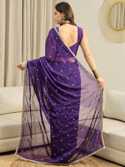 Vasthrlay Classic Ethnic Wear with elegant georgette styling
