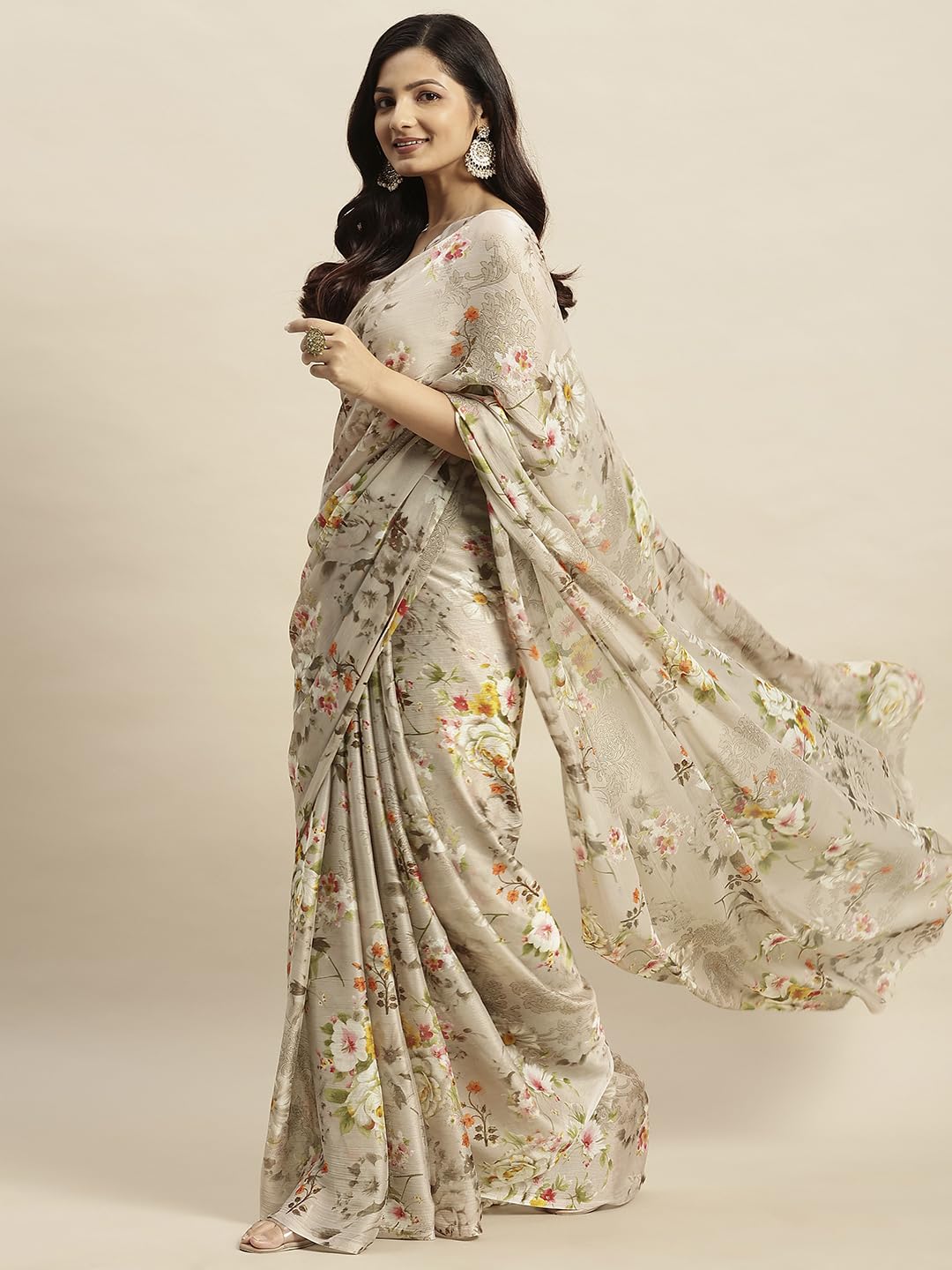 Vasthrlay Pink Traditional Saree for wedding and party wear styling